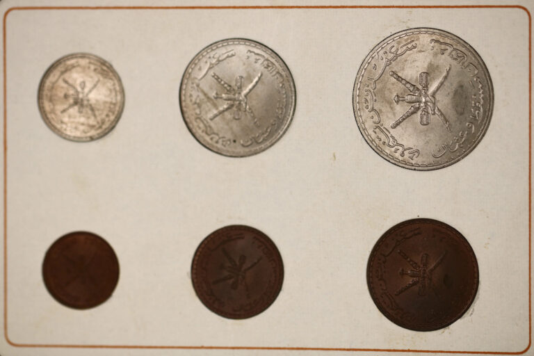 Read more about the article Muscat and Oman 1975 Sultanate of Muscat and Oman Coin Set B567