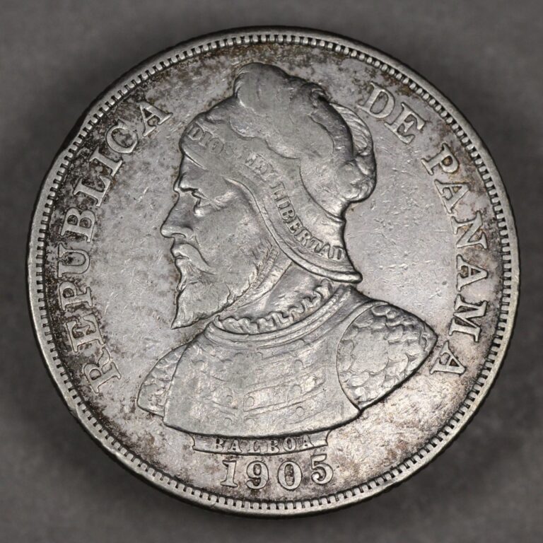 Read more about the article 1905 Panama Silver 50 Centesimos
