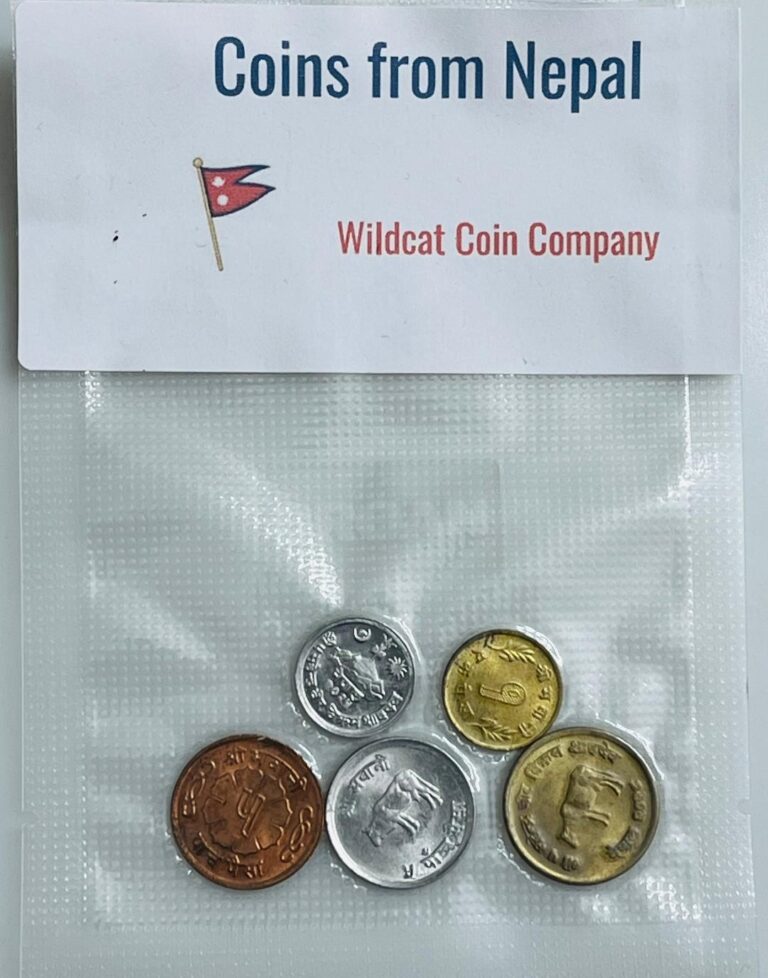 Read more about the article Napal Coins – 5 Random Coins – Free Shipping