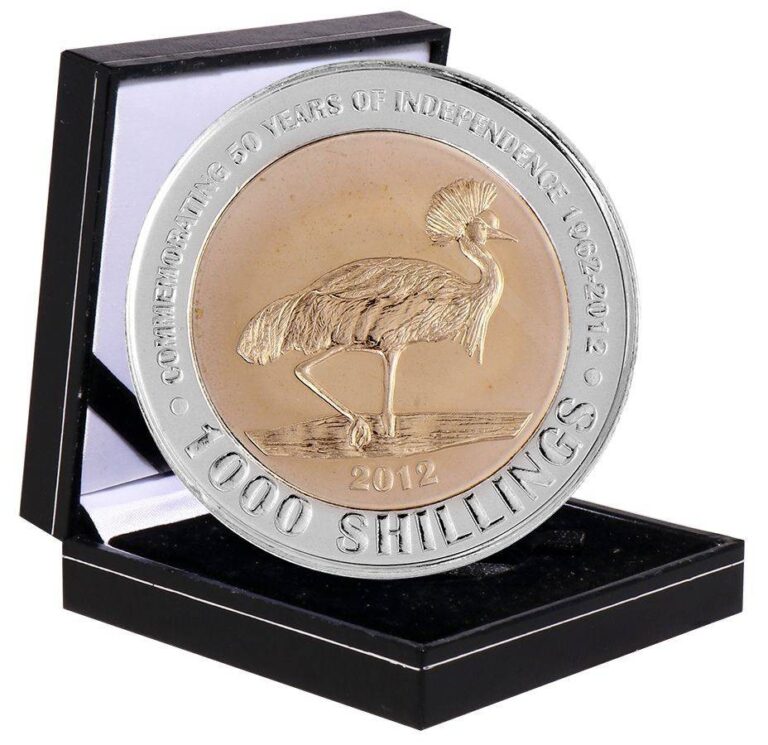 Read more about the article Uganda 1000 Shillings  2012  KM #278  Mint Commemorative  In Box