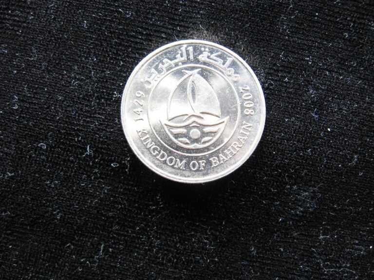 Read more about the article old world coin BAHRAIN 50 fils 2008 KM25.1 “Dhow sailboat” (255)