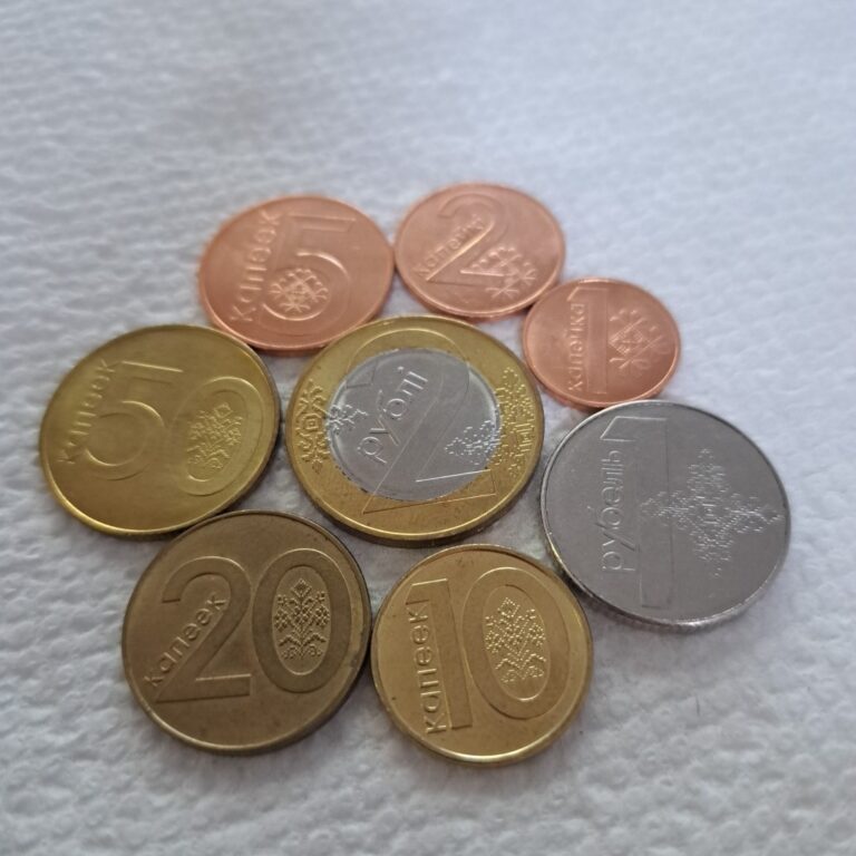 Read more about the article Belarus 2009 Coins Rubles Kopeks  lot/set 8 pcs.#400N