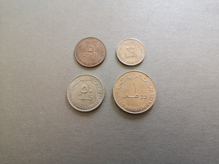 Read more about the article United Arab Emirates old coins some UNC