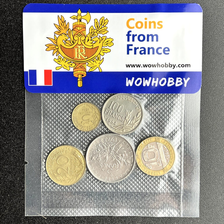 Read more about the article French Coins 🇫🇷 5 Unique Random Coins from France for Coin Collecting 🇫🇷