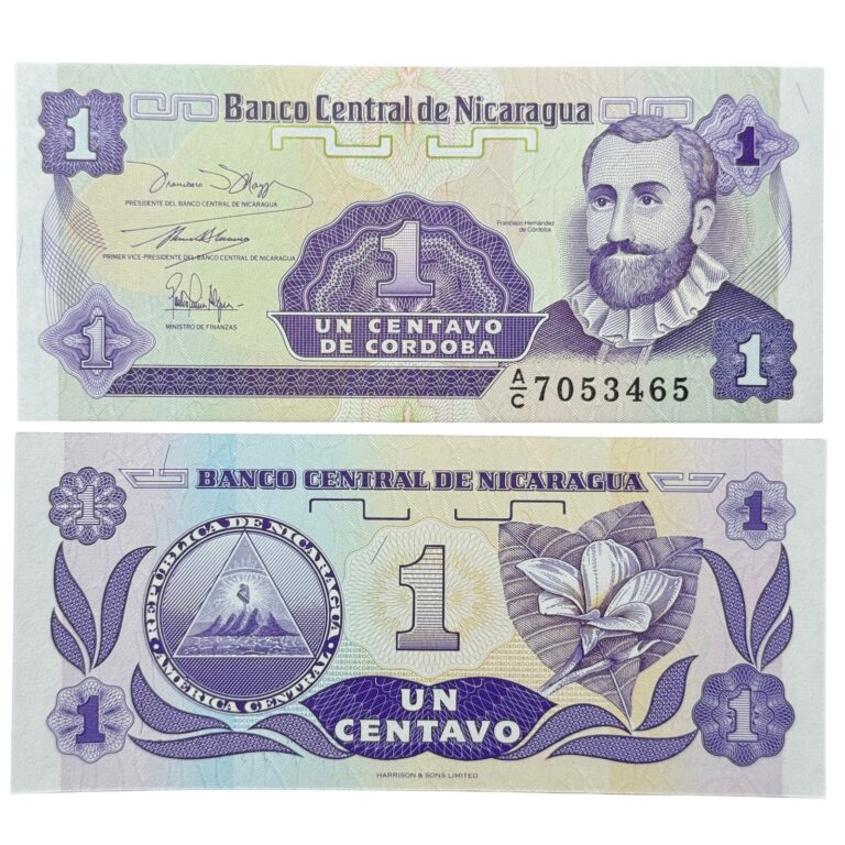 Read more about the article Nicaragua P167(U) 1 Centavo Banknote! 🇳🇮 Free Shipping!!!
