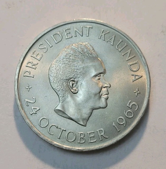 Read more about the article 1965 (UNC) Zambia 5 Shillings Independence of Zambia Commemorative World Coin