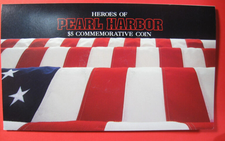 Read more about the article 1991 Marshall Islands $5 Dollars – Pearl Harbor Commemorative Coin