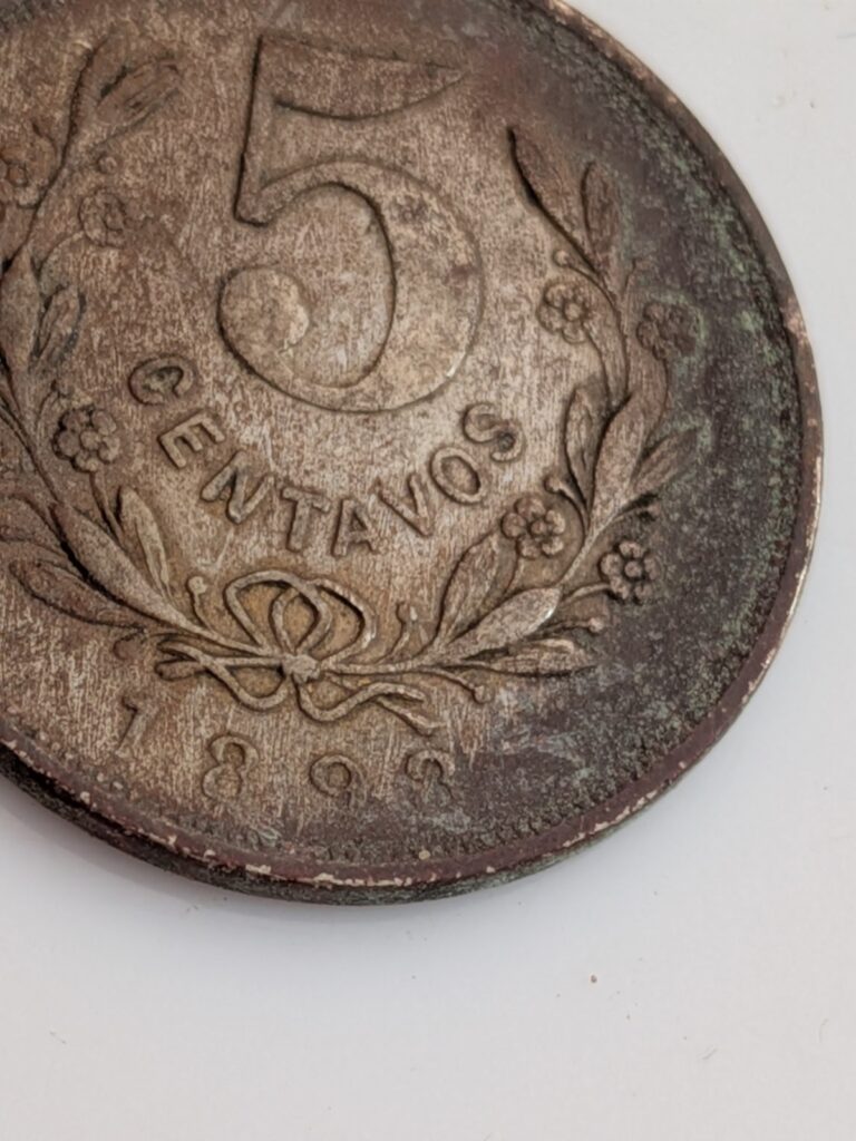Read more about the article 1898 NICARAGUA 5 CENTAVOS COIN