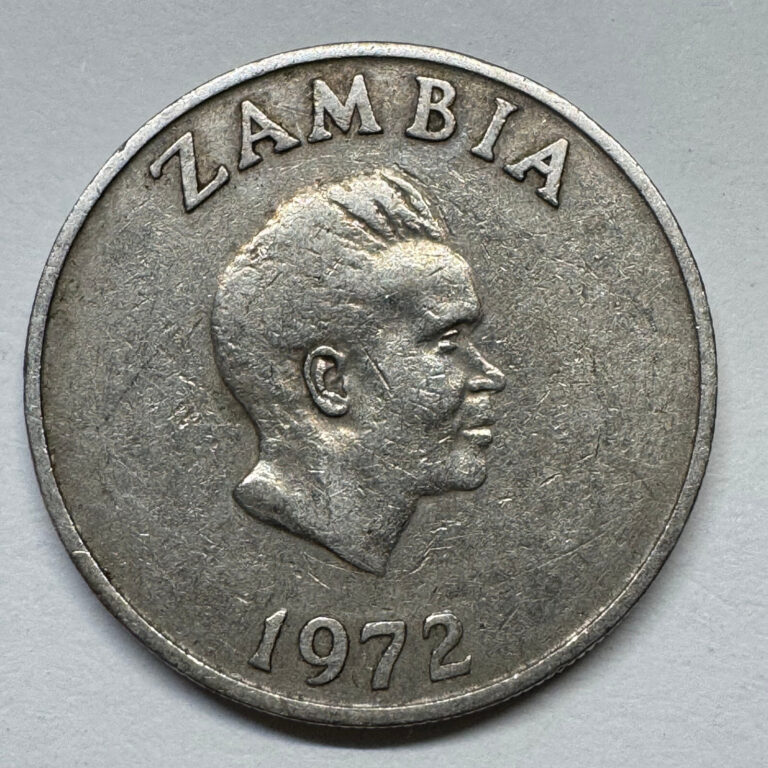 Read more about the article 1972 Zambia 10 Ngwee – Coin #C-019