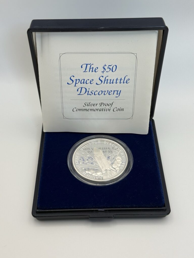 Read more about the article 1989 Marshall Islands Silver $50 Launch of Space Shuttle Discovery Proof in OGP
