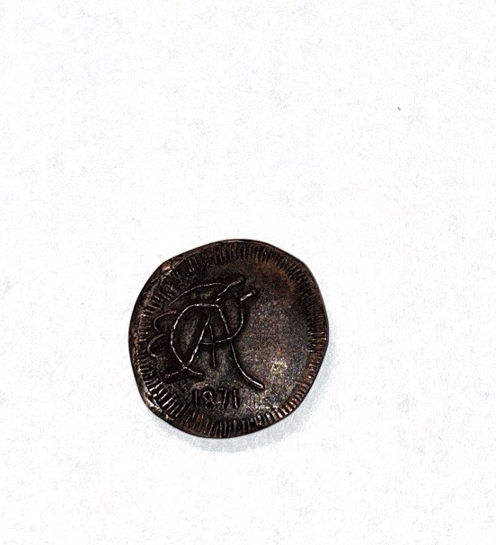 Read more about the article 1871 UNKNOWN MEXICO HACIENDA COIN