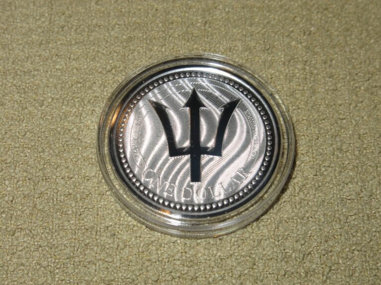Read more about the article 2017 Barbados Trident 1 oz .999 Fine Silver Coin [ BU ]