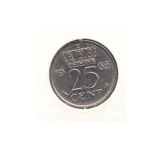 Read more about the article 1965 NETHERLANDS Coin 25 CENTS