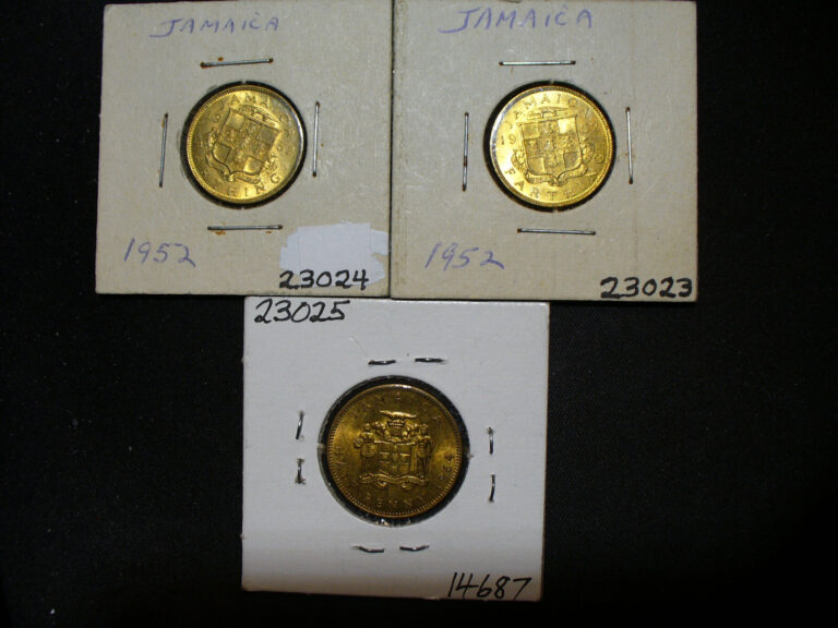 Read more about the article Three Uncirculated Jamaica Coins
