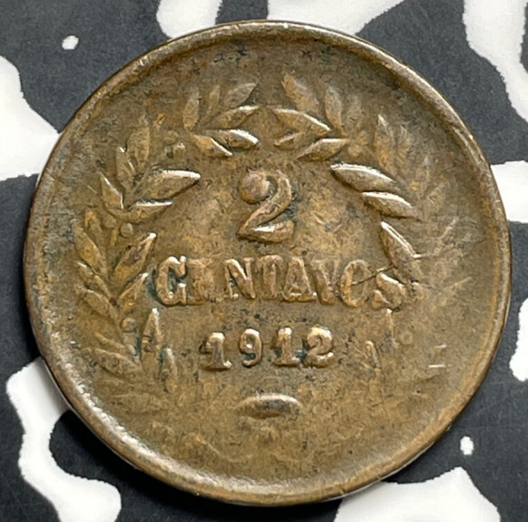 Read more about the article 1912 Honduras 2 Centavos Lot#T9406 Nice!