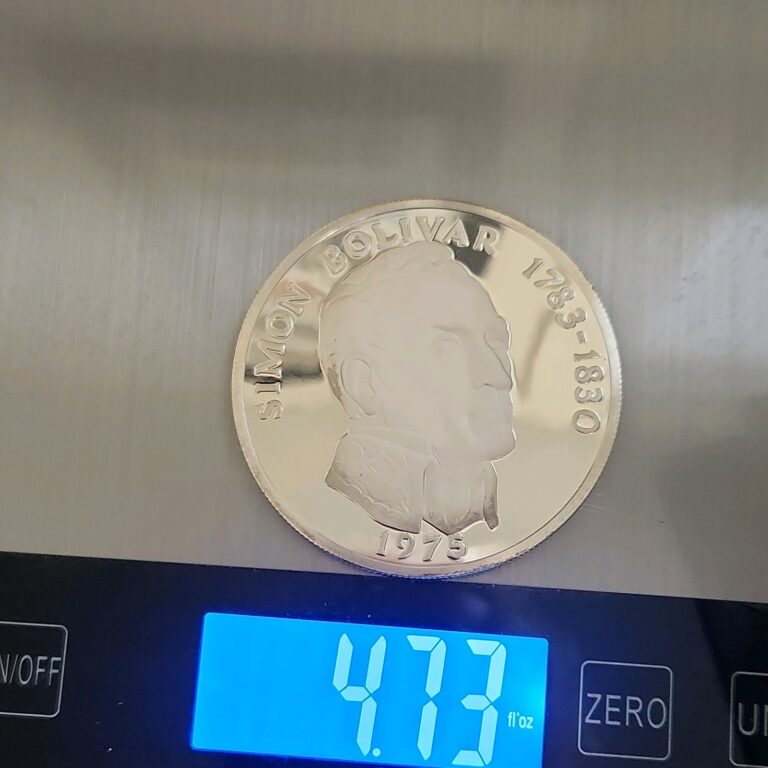 Read more about the article 1972 Panama 20 Balboas Giant Proof Silver Coin