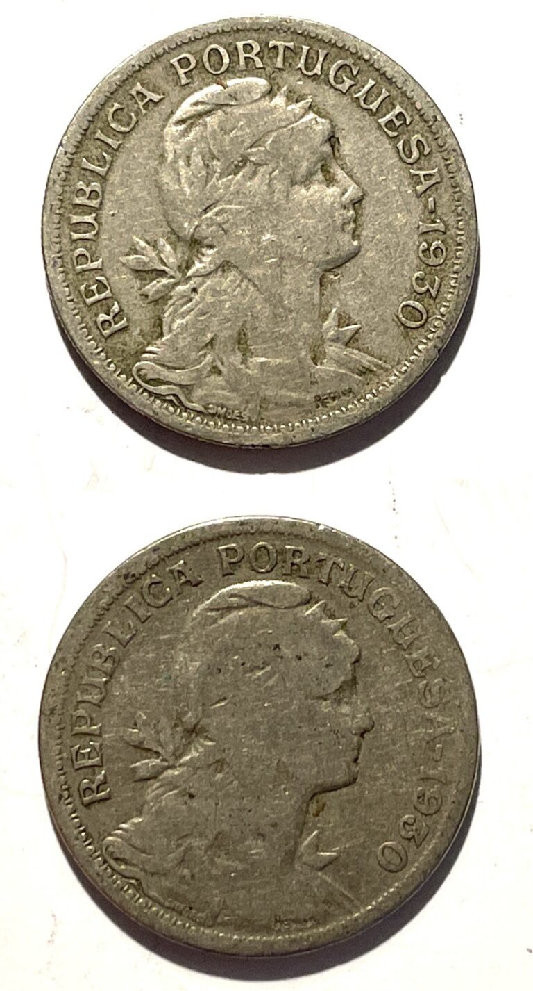 Read more about the article Cape Verde  Cabo Verde 1930 50 centavos coins