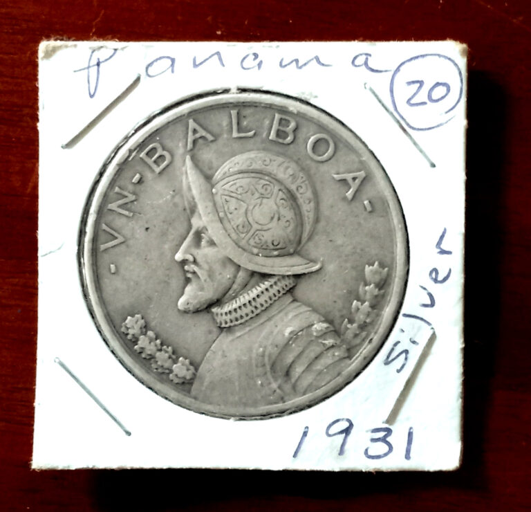 Read more about the article 🔥Panama 1931 One Balboa Silver Coin – BALBOA REPUBLICA de PANAMA