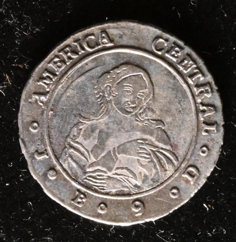Read more about the article Costa Rica Madonna and Child 1 Real 1850 Nice AU Rare