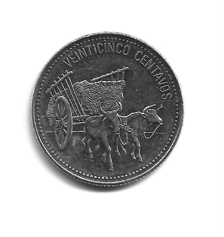 Read more about the article World Coins – Dominican Republic 25  Centavos 1990 Coin KM# 71.1