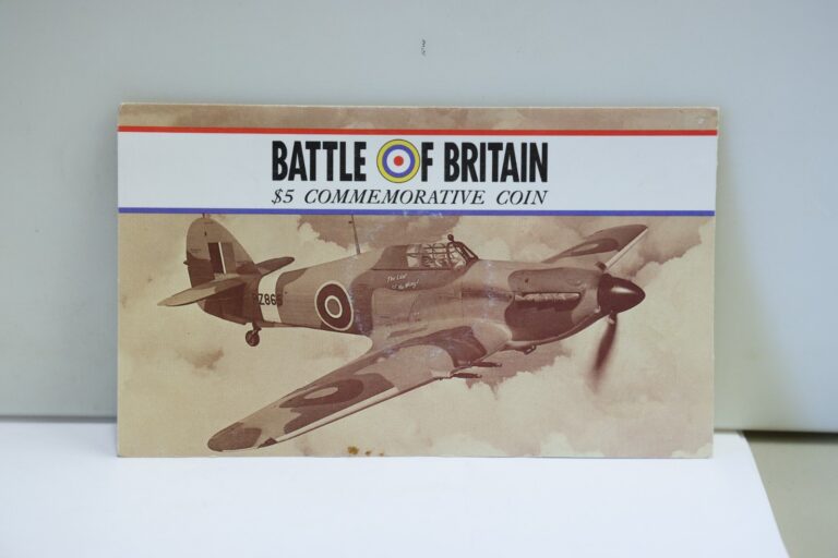Read more about the article 1990 Marshall Islands $5 Coin “Battle of Britain” in Case