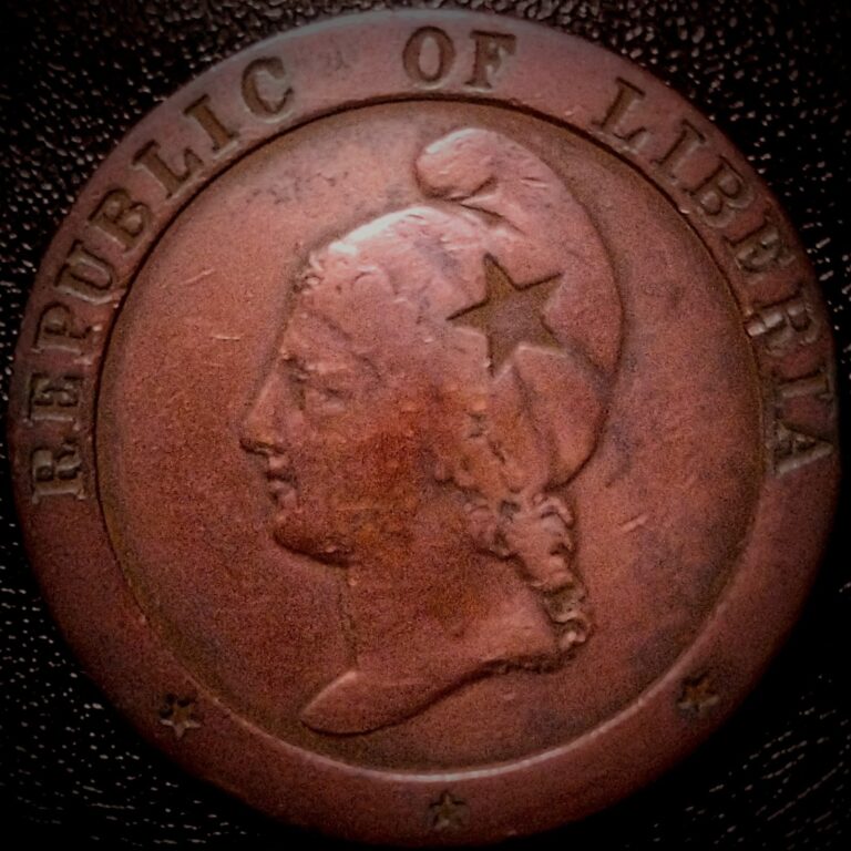 Read more about the article Liberia 1862 – 2 Cents – KM#4