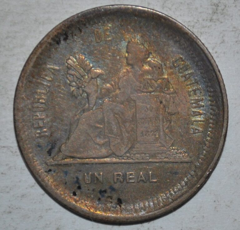 Read more about the article Guatemala Sliver 1 Real  1889 {{{{3593