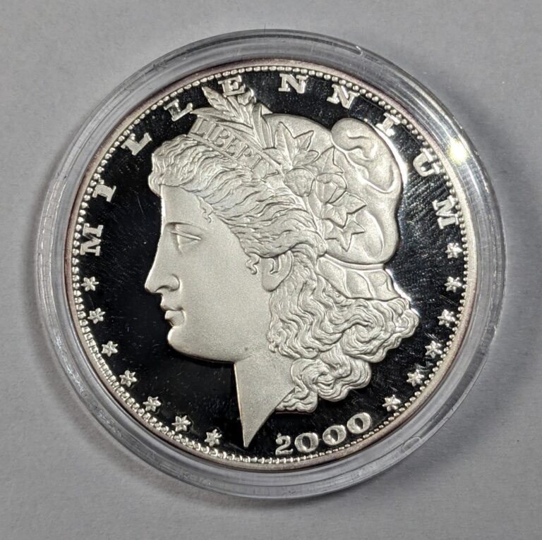 Read more about the article 2000 Republic Liberia $10 Millennium Proof Coin UNC