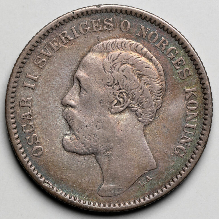 Read more about the article 1878 Sweden 2 Kronor
