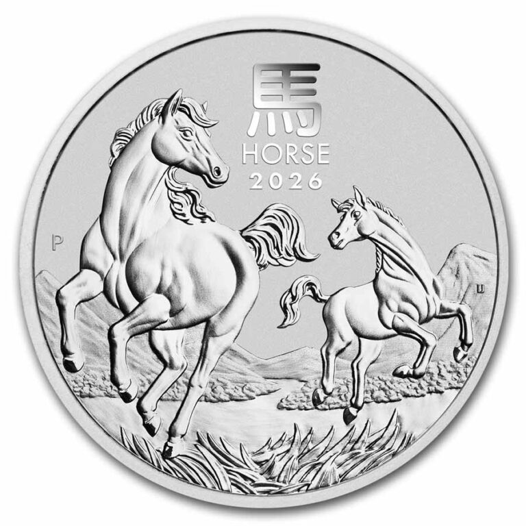Read more about the article 2026 Australia 1 oz Silver Lunar Horse BU (Series III)
