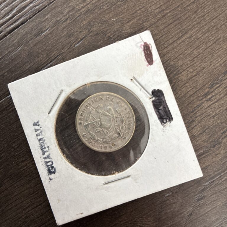Read more about the article 1943 Guatemala Silver 10 Centavos AU *Low Mintage* Free Shipping