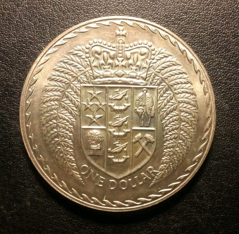 Read more about the article 1972 New Zealand Large One Dollar Coin -Only 36 000 Minted-