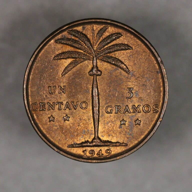 Read more about the article 1949 Dominican Republic 1 Centavo Uncirculated