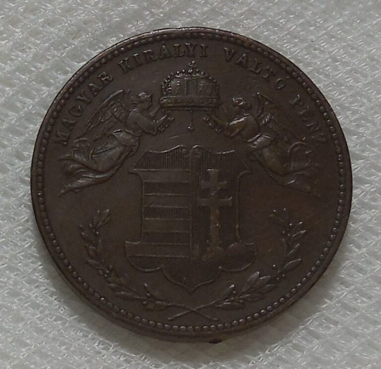 Read more about the article 1868 KB HUNGARY 4 KRAJCZAR COPPER COIN XF ONE YEAR TYPE