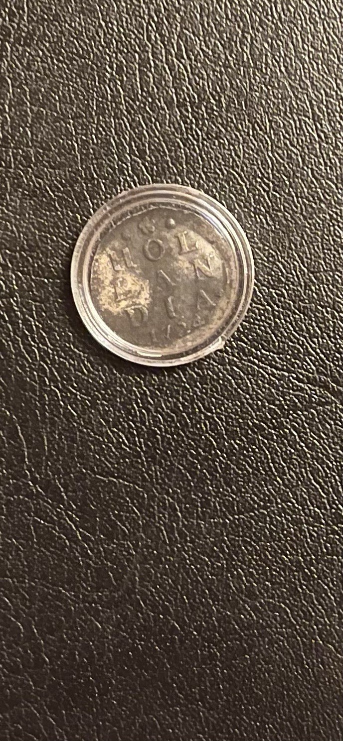 Read more about the article 1724 Holland’s Netherlands 2 Stuivers Silver Coin Fine Condition  Toned