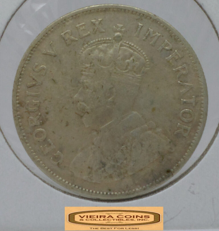 Read more about the article 1936 South Africa George V Silver 2 1/2 Shillings – #C51568NQ