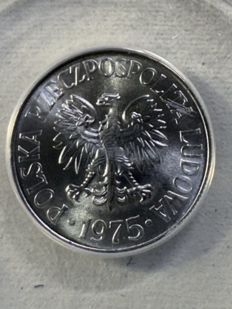 Read more about the article 1975 Poland 50 Groszy Coin Graded MS 68 by ANACS