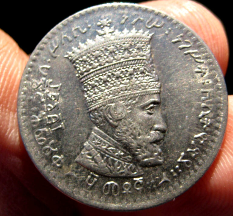 Read more about the article Nice 1931 ~ ETHIOPIA Haile Selassie I ~ 50 Matonas ~ HIGH GRADE