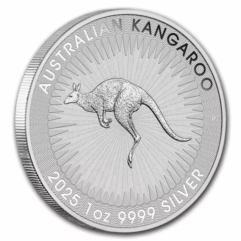 Read more about the article 2025 Australia Kangaroo 1oz $1 Silver Bullion Coin with King Charles II Effigy