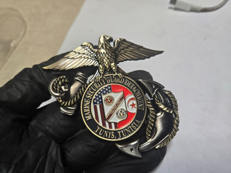 Read more about the article Rare Marine Security Guard Detachment Tunis Tunisia Challenge Coin