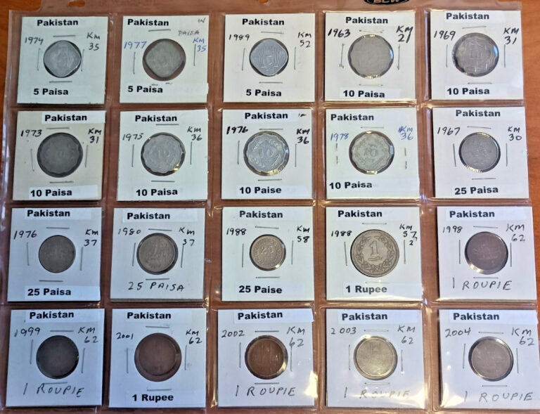 Read more about the article 20 Coins in a Bulk Lot of Pakistan Coins