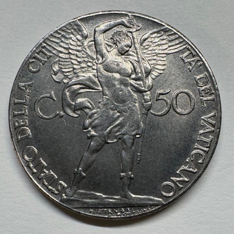 Read more about the article 1941 Vatican City 50 Centesimi – Coin #C-081