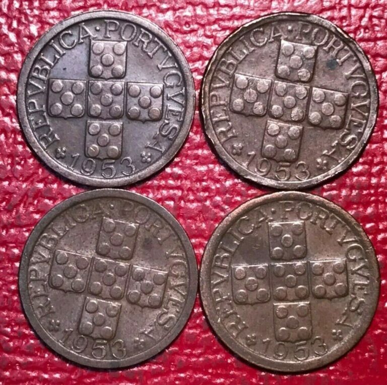 Read more about the article LOT OF 1953 PORTUGAL 10 CENTAVOS COINS-NOV440