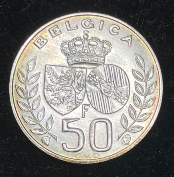 Read more about the article 1960 Belgium 50 Francs Silver Coin Excellent Condition