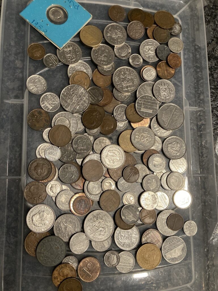 Read more about the article NETHERLANDS Coin Lot – Many Pure Nickel Coins And Some Older Coins Lotid28