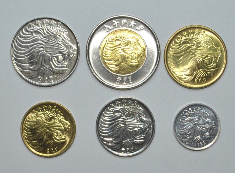 Read more about the article UNC Ethiopia 6 coins Random year