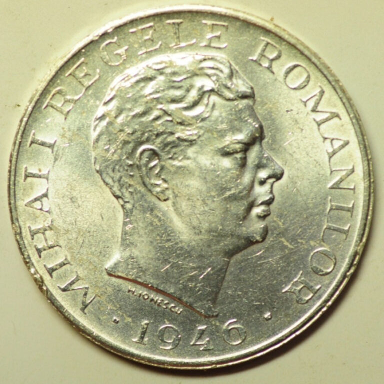 Read more about the article mw28551 Romania Silver Crown – 100 000 Lei 1946  Michai I  KM#71