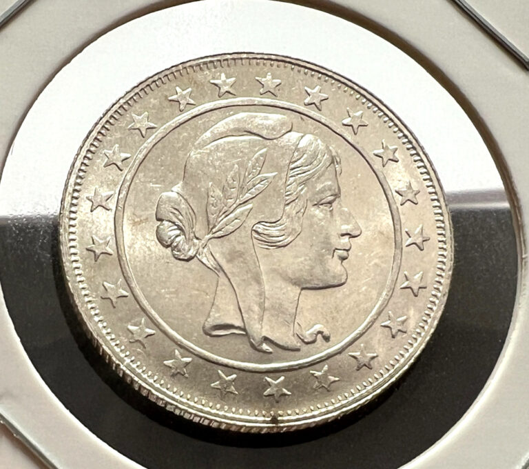 Read more about the article 1934 BRAZIL SILVER 2000 REIS GEM BRILLIANT UNCIRCULATED COIN