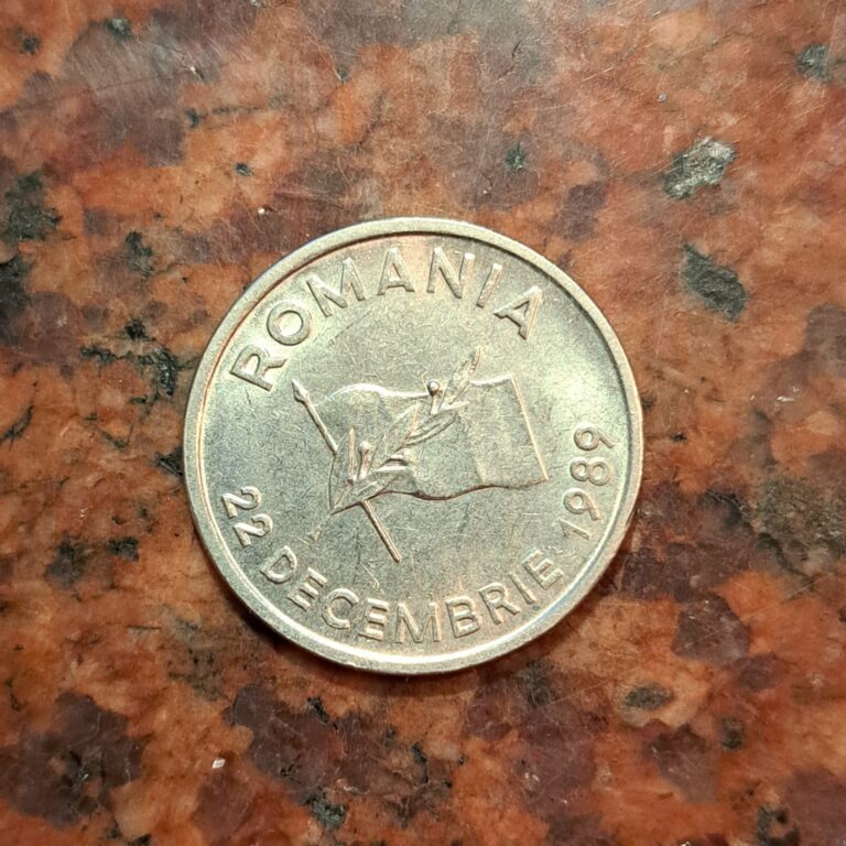 Read more about the article 1992 ROMANIA 10 LEI COIN – #B7208