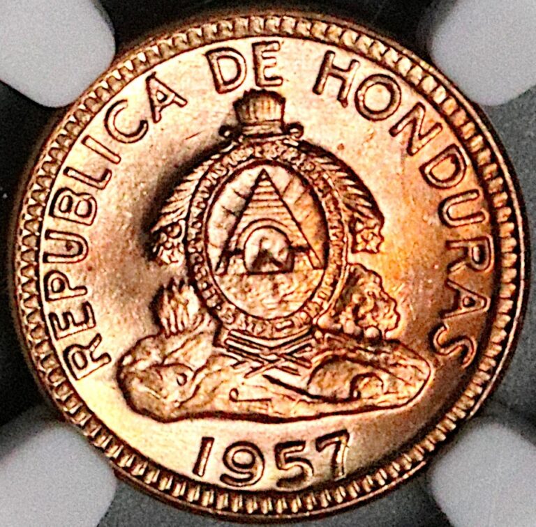 Read more about the article 1957 NGC MS 66 RD Honduras 1 Centavo de Lempira Red Coin (24012102C)